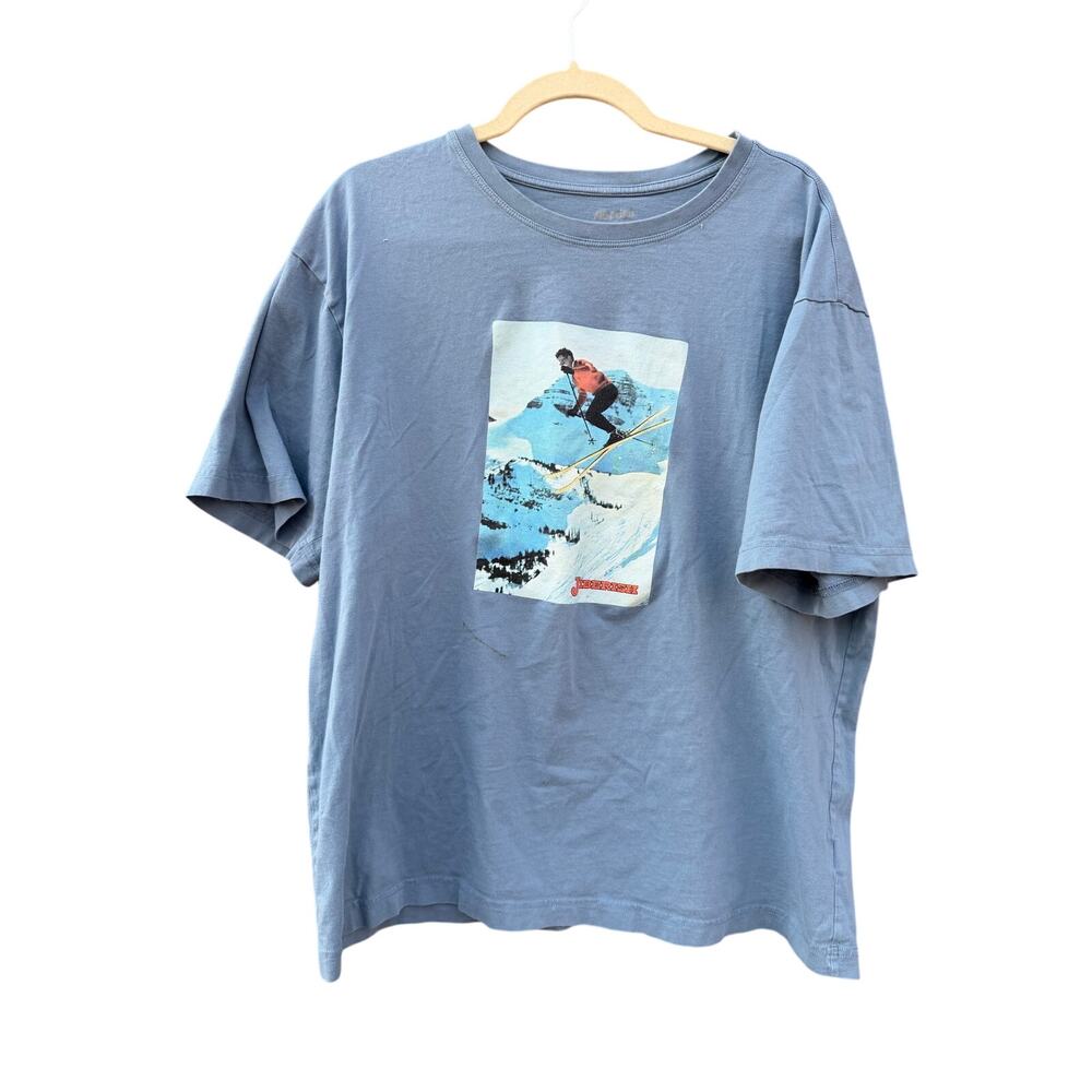 Jiberish Ski Graphic Tee 2XL Gorpcore Aspen Vail